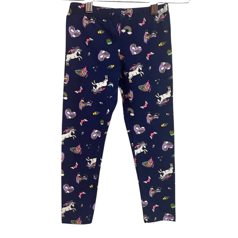 The Children’s Place Kids Unicorn Print Leggings - Navy 5/6
